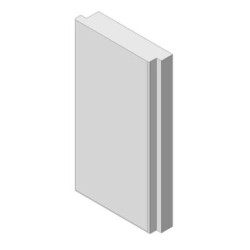 Šamotová deska spodní, střed KV DYNAMIC R 3G S 55.44.42.21  